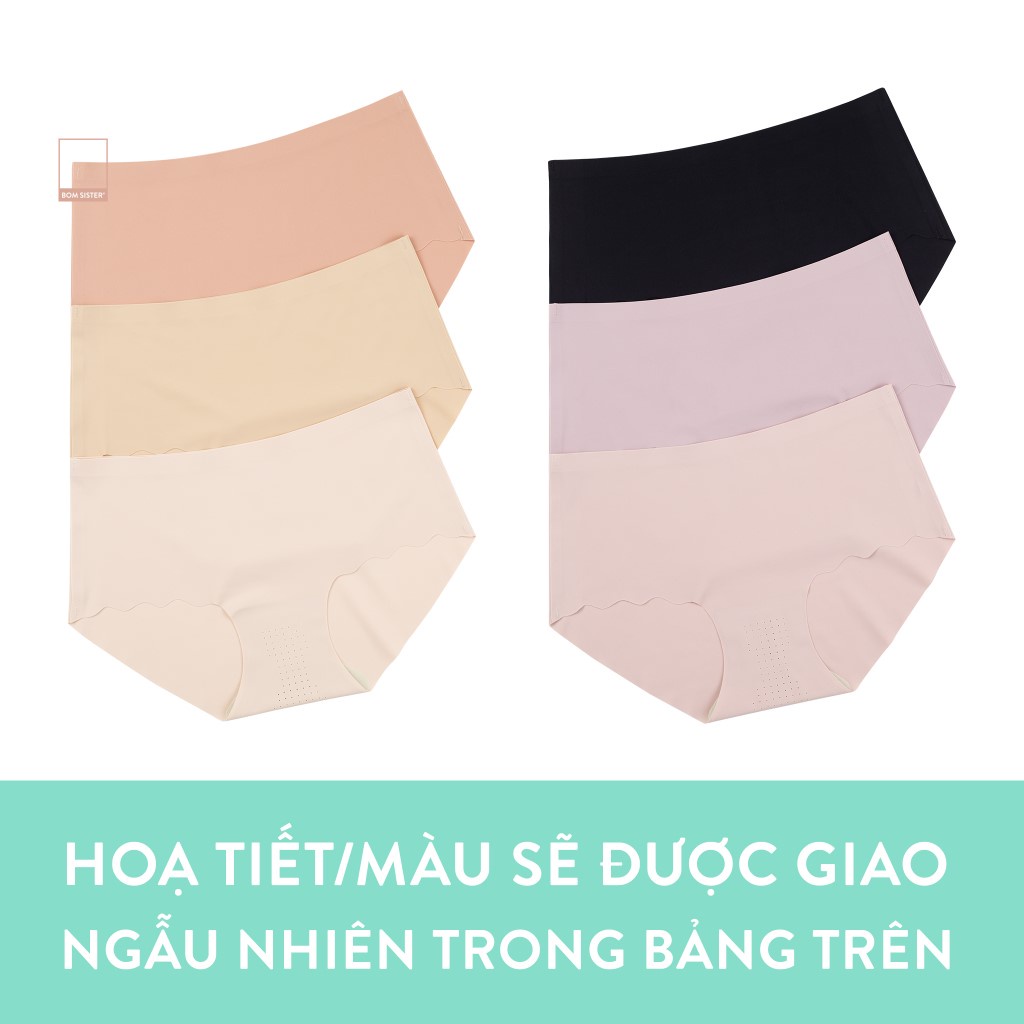 Quần lót su cắt viền đáy thông hơi BOM SISTER MUQ82007