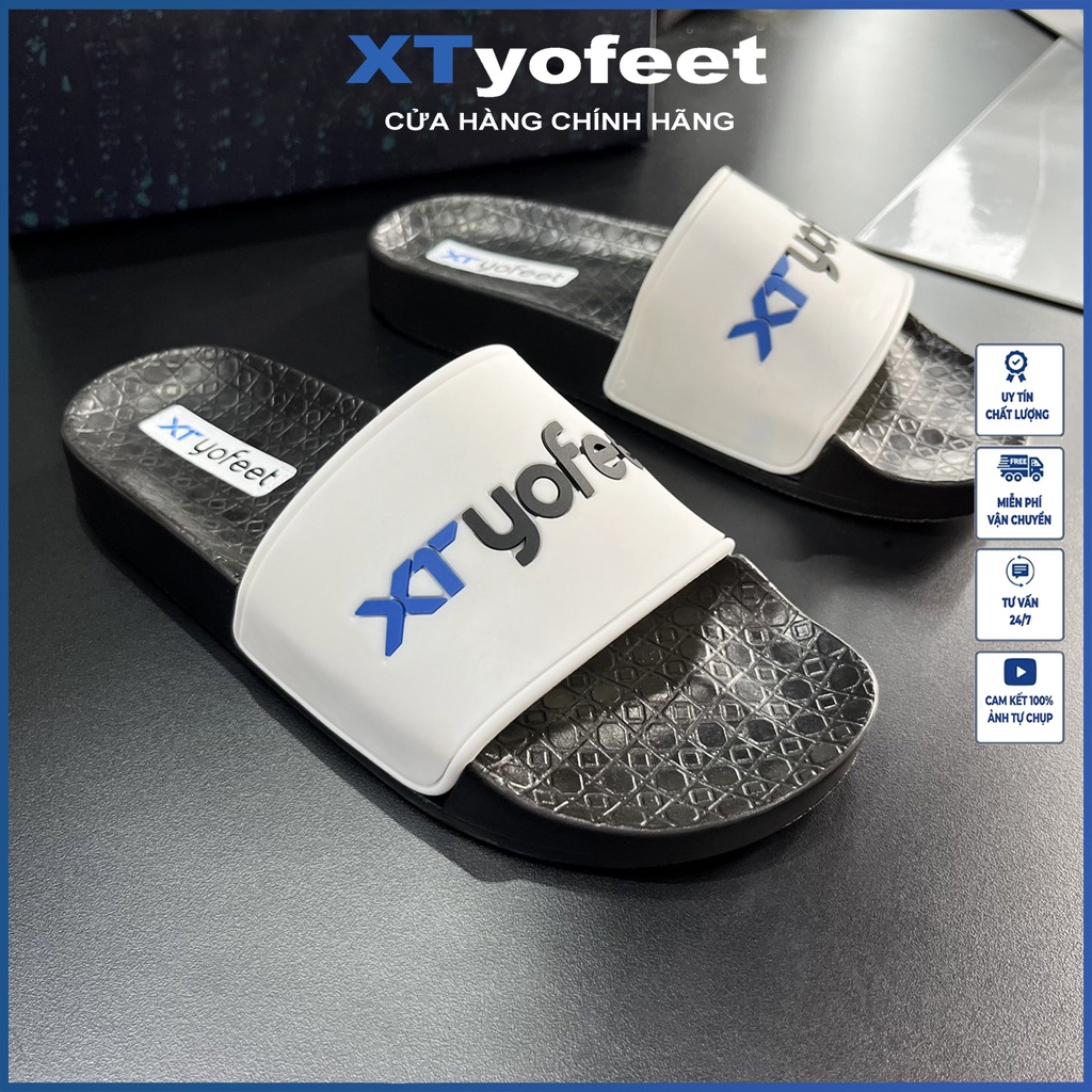 Dép Nam Nữ Quai Ngang Phong Cách Trẻ Trung Cá Tính Thương Hiệu XT - YOFEET 01