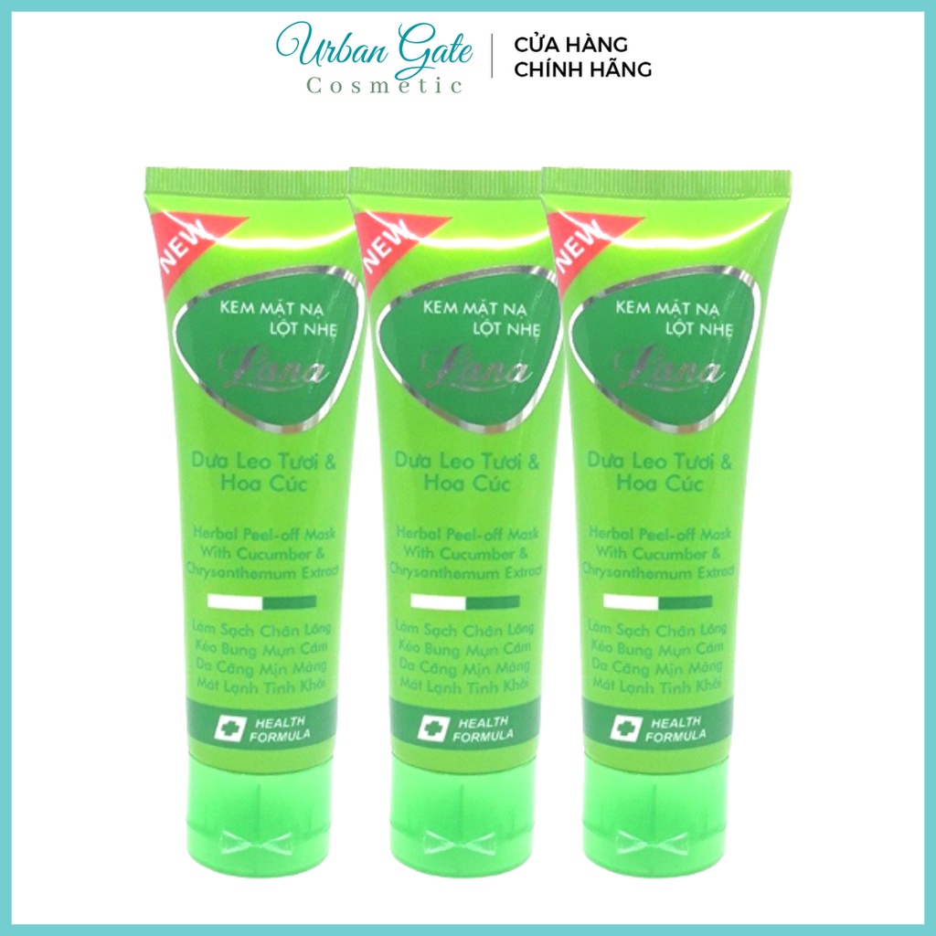 Keo lột mụn LANA Dưa Leo Tươi & Hoa Cúc 30g - Mặt nạ lột mụn