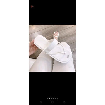 Dép bánh mì đế xuồng cao 5 phân bảng quai xỏ ngón có dây ngắn Big Size