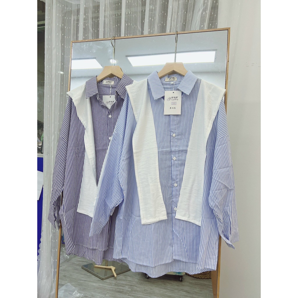 Áo Sơ mi nữ dài tay FIINTASY ENT.666 phong cách Ulzzang Unisex - Made by Fiin