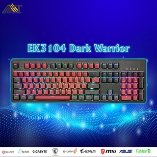 Bàn phím chơi game cơ e-dra ek3104 - rgb - blood warrior - mtc