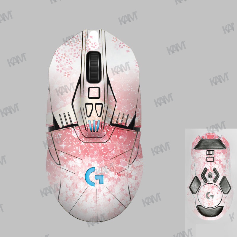 Kam For Logitech G903 Hero G900 mouse skin miếng dán chống mồ hôi đàn hồi phim hoạt hình chống trượt màng bảo vệ tay cầm tinh tế miếng dán mờ trang trí chống thấm mồ hôi chống trầy xước