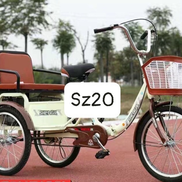 Xe đạp xích lô 3 bánh sz20 oder