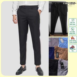 ( Hàng xịn) Quần tây âu nam vải chéo dày dặn giữ nếp , chống nhăn form siêu đẹp