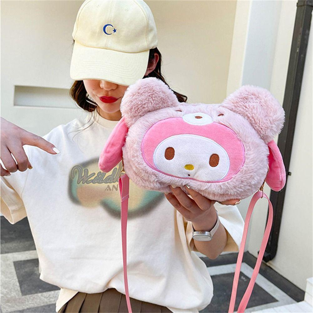 FALLFORBEAUTY Đồ chơi nhồi bông Hình Cinnamoroll Hoạt Hình Đáng Yêu