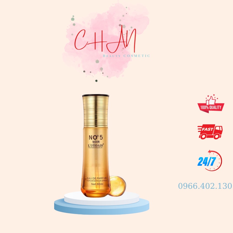 Tinh Dầu Dưỡng Tóc LOUDAIS No5 Hương Nước Hoa Cao Cấp - Chan beayty cosmetic