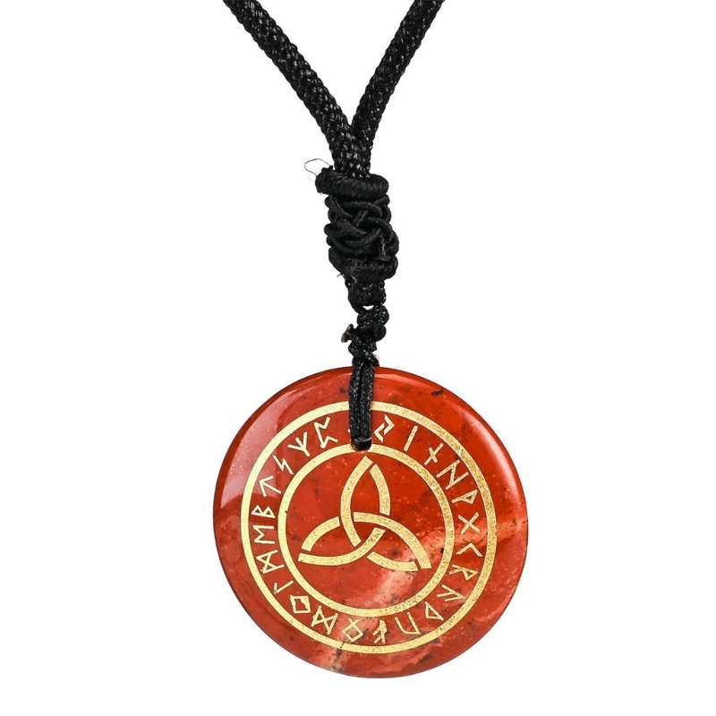 Vòng cổ Mặt Nút Thắt Theo Phong Cách Viking