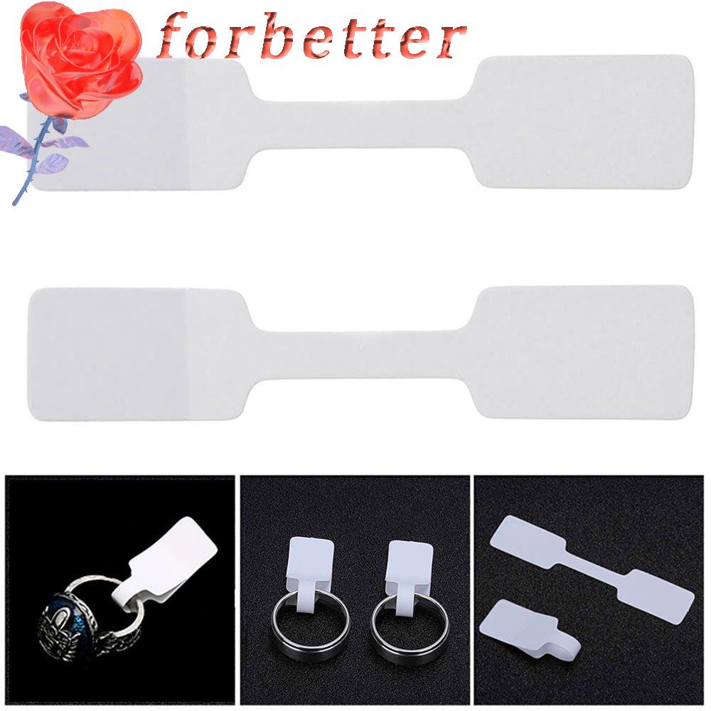 Bộ 100 Nhãn Dán Thẻ Giá Dùng Trưng Bày Trang Sức