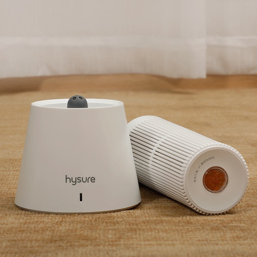 Máy hút ẩm không khí mini Hysure Top-X, hút ẩm hạt Silica an toàn, tái sử dụng nhiều lần
