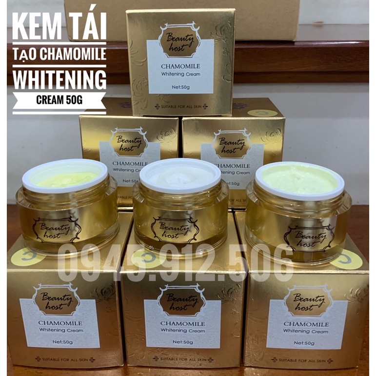 Kem Tái Tạo Chamomile Dưỡng Trắng Da Mờ Thâm Nám Sạm Da