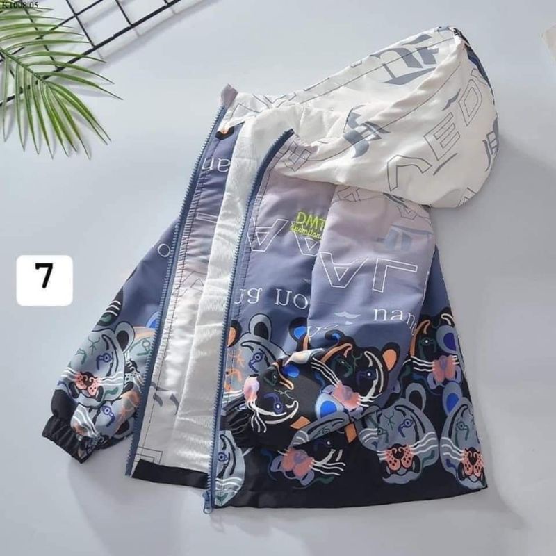 ÁO GIÓ Trẻ Em size Đại dưới 50kg