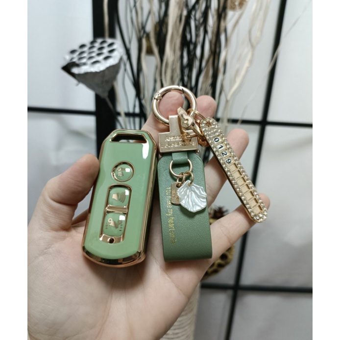 Vỏ Chìa Khóa Điều Khiển Từ Xa Bằng TPU Dành Cho Xe Mô Tô Honda PCX SH 125 150 2016-2020 Super Cub 125