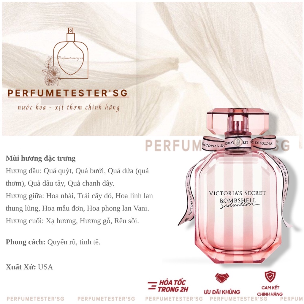Nước hoa Victori’a Secret Bombshell Seduction EDP -𝒑𝒆𝒓𝒇𝒖𝒎𝒆𝒕𝒆𝒔𝒕𝒆𝒓