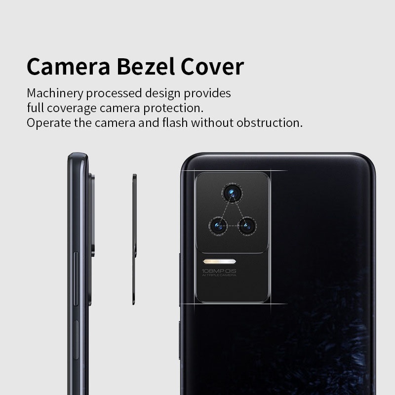 Khung Kim Loại Nhôm Bảo Vệ Camera Chống Trầy Xước Cho Redmi K50 Pro K50Pro