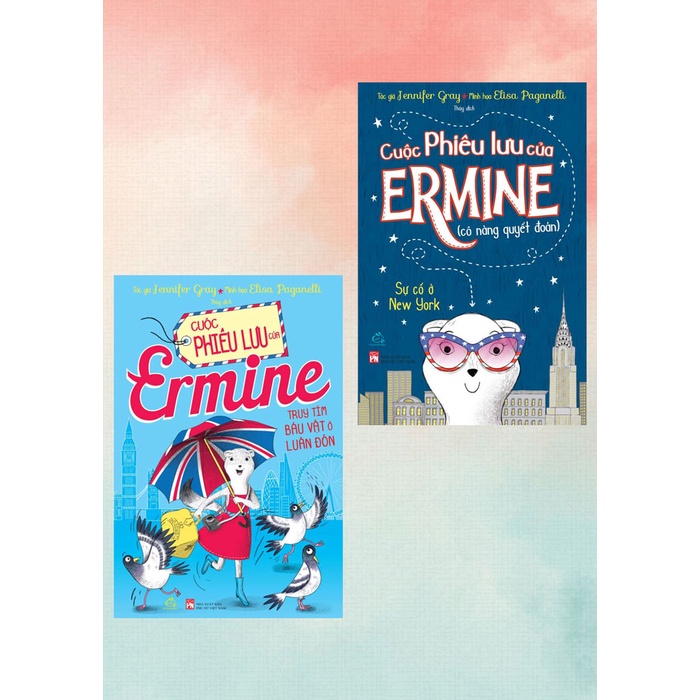 Sách Combo CUỘC PHIÊU LƯU CỦA ERMINE (2 Cuốn)