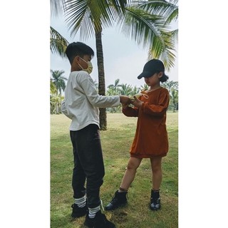 Áo váy tay bồng cho bé