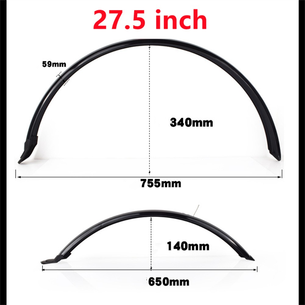 Tấm Chắn Bùn Siêu Bền 700C / 26 / 27.5 / 29 Chất Lượng Cao Cho Xe Đạp