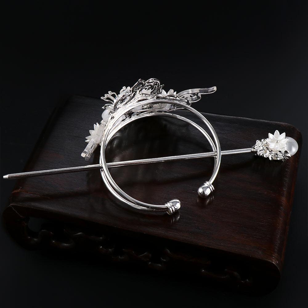 Trâm Cài Tóc Hình Tròn Đơn Giản Cổ Điển Cho Cặp Đôi BACK2LIFE