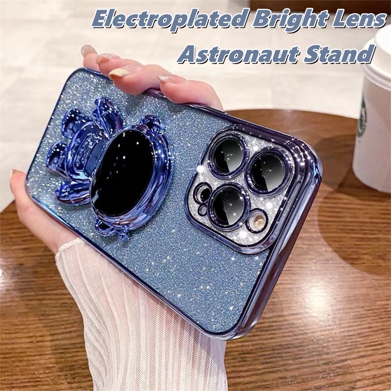 ốp lưng Điện Thoại Mạ Sang Trọng Tương Thích Cho iPhone 11 Pro max 14 Pro Max 14 Plus 13 12 Pro Max Có Bảo Vệ Ống Kính Máy Ảnh Vỏ Silicon Mềm Chống Sốc case