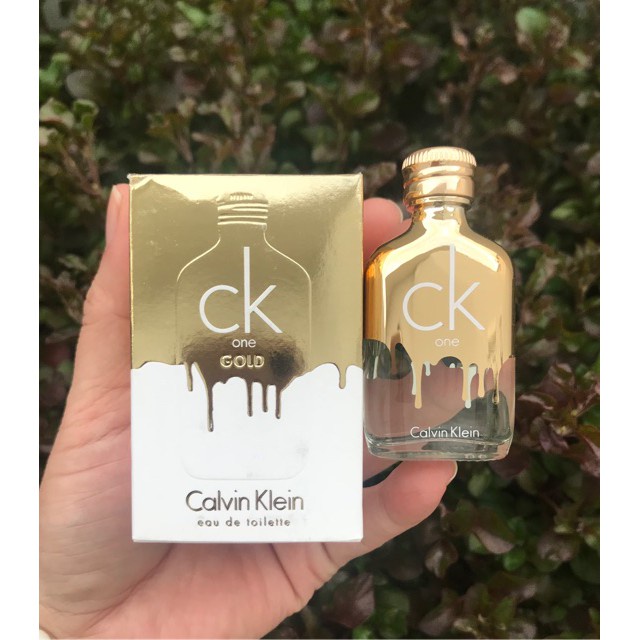 NƯỚC HOA MINI UNISEX CK ONE GOLD 10ML-