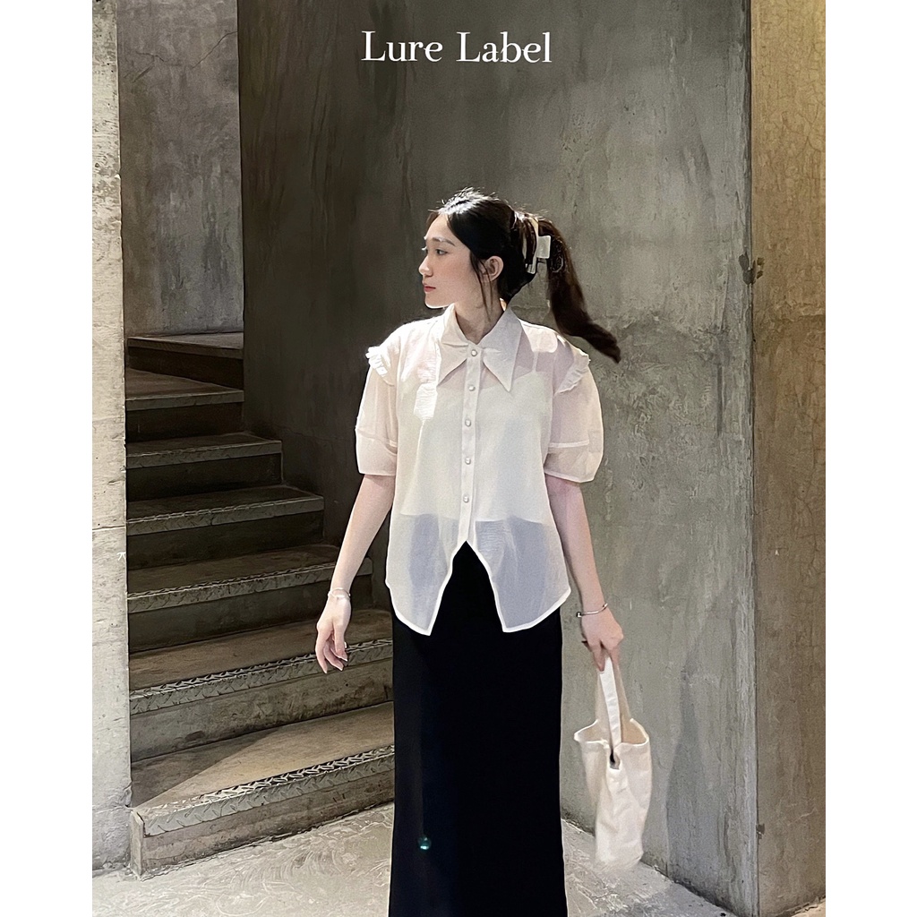 Áo sơ mi tơ mềm Dalia Top by Lure