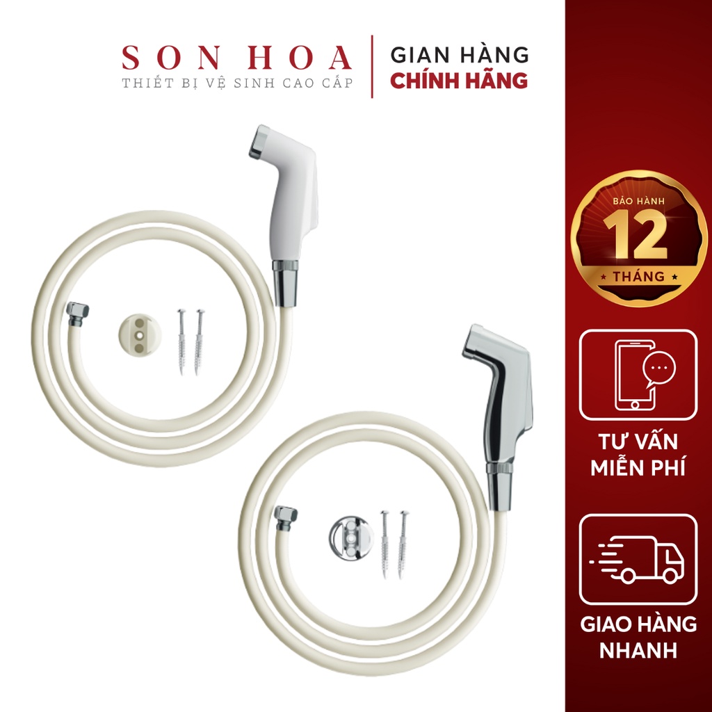 Vòi xịt vệ sinh lõi van đồng INAX CFV-102A và CFV-102M cao cấp