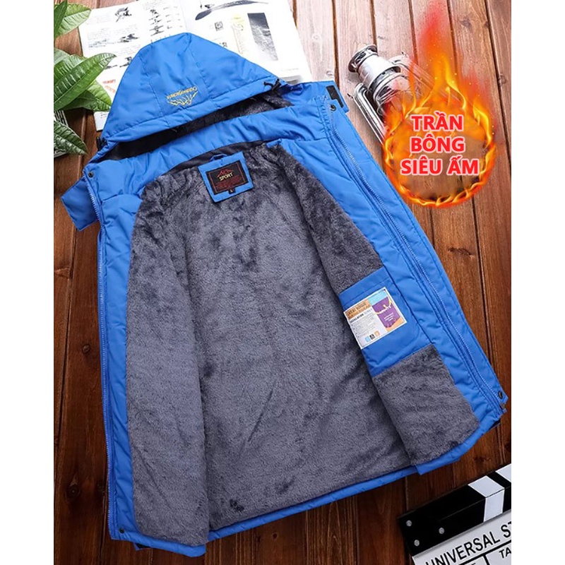 Áo khoác nam nữ chống NƯỚC.áo 3 lớp lót lông, chuẩn hiệu OUTDOOR, áo khoác đẹp , chắn gió, giữ nhiệt, siêu ấm