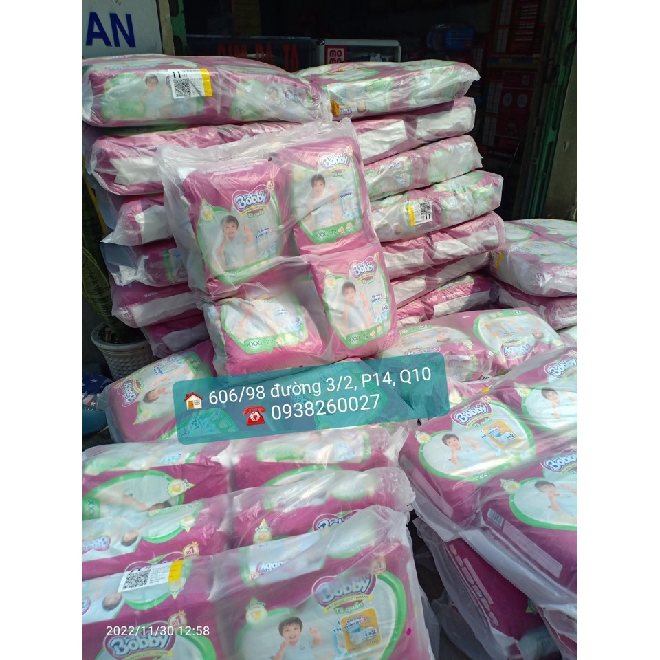 Combo 4 Tã Quần Bobby XXXL22+4 miếng