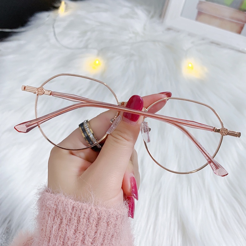 Kính Mát Gọng Kim Loại Chống Bức Xạ Cho Nữ