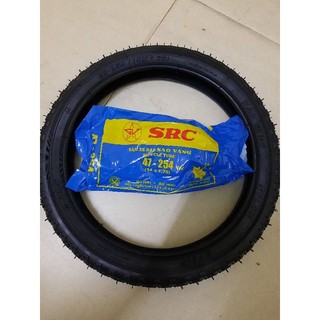 Lốp,săm xe đạp trẻ em 14x1.75 sao vàng