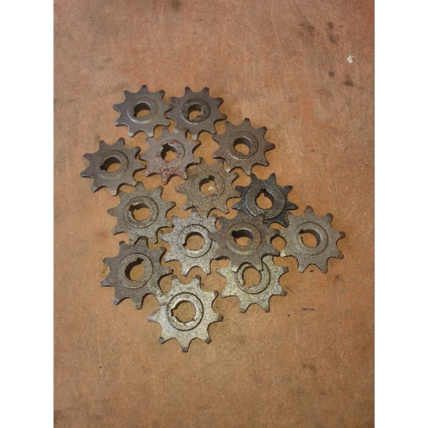 Nhông xích 9 răng trục 1,1mm motor xe điện...12v-24v Dc.rẻ nhất thị trường luôn.