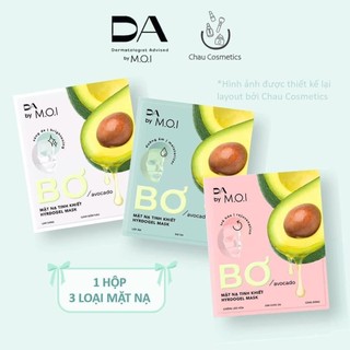 Mặt Nạ Gạo Tinh Khiết M.O.I Hồ Ngọc Hà- 1 set 3 Miếng Nạ