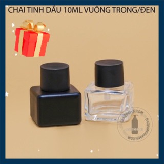 CHAI TINH DẦU 10ML VUÔNG