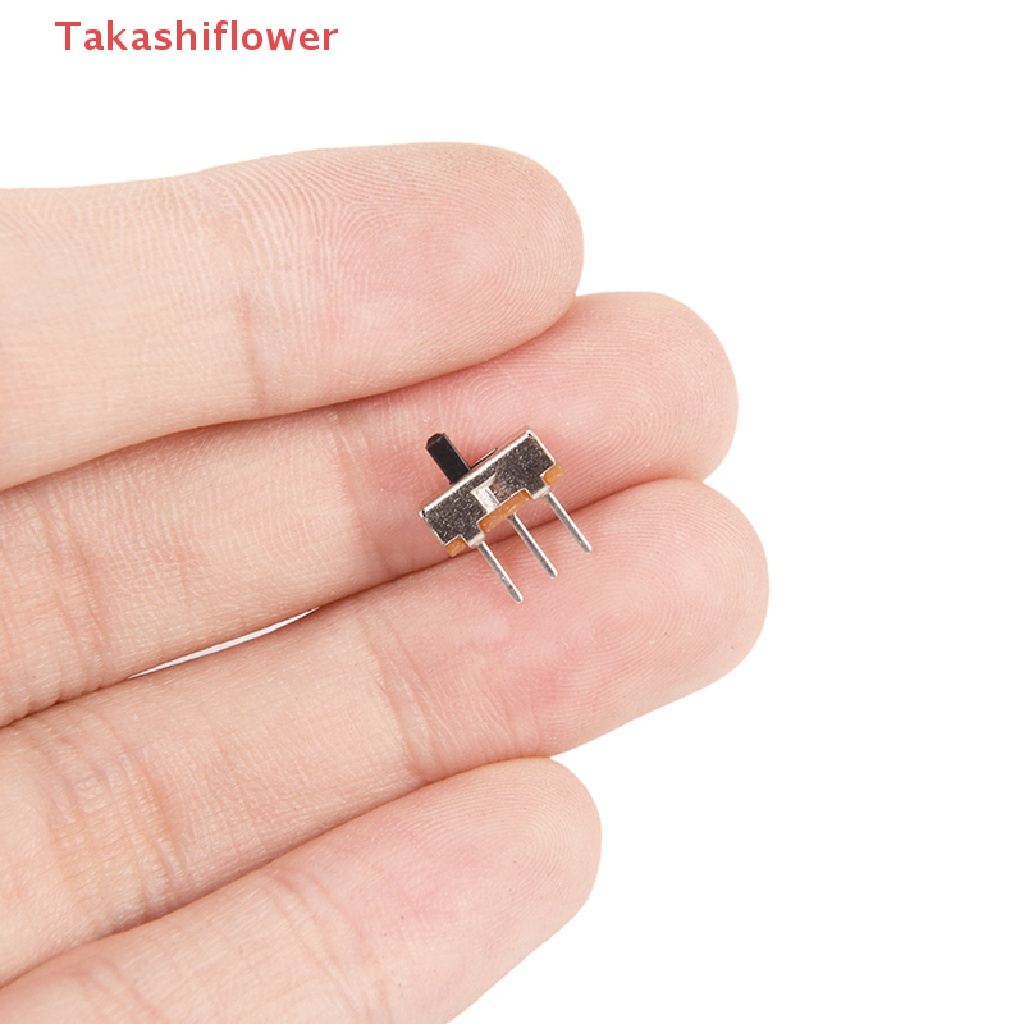 Set 40 Công Tắc Trượt Mini 3 Chấu SS12D00G3 2 Vị Trí SPDT 1P2T PCB Chuyên Dụng