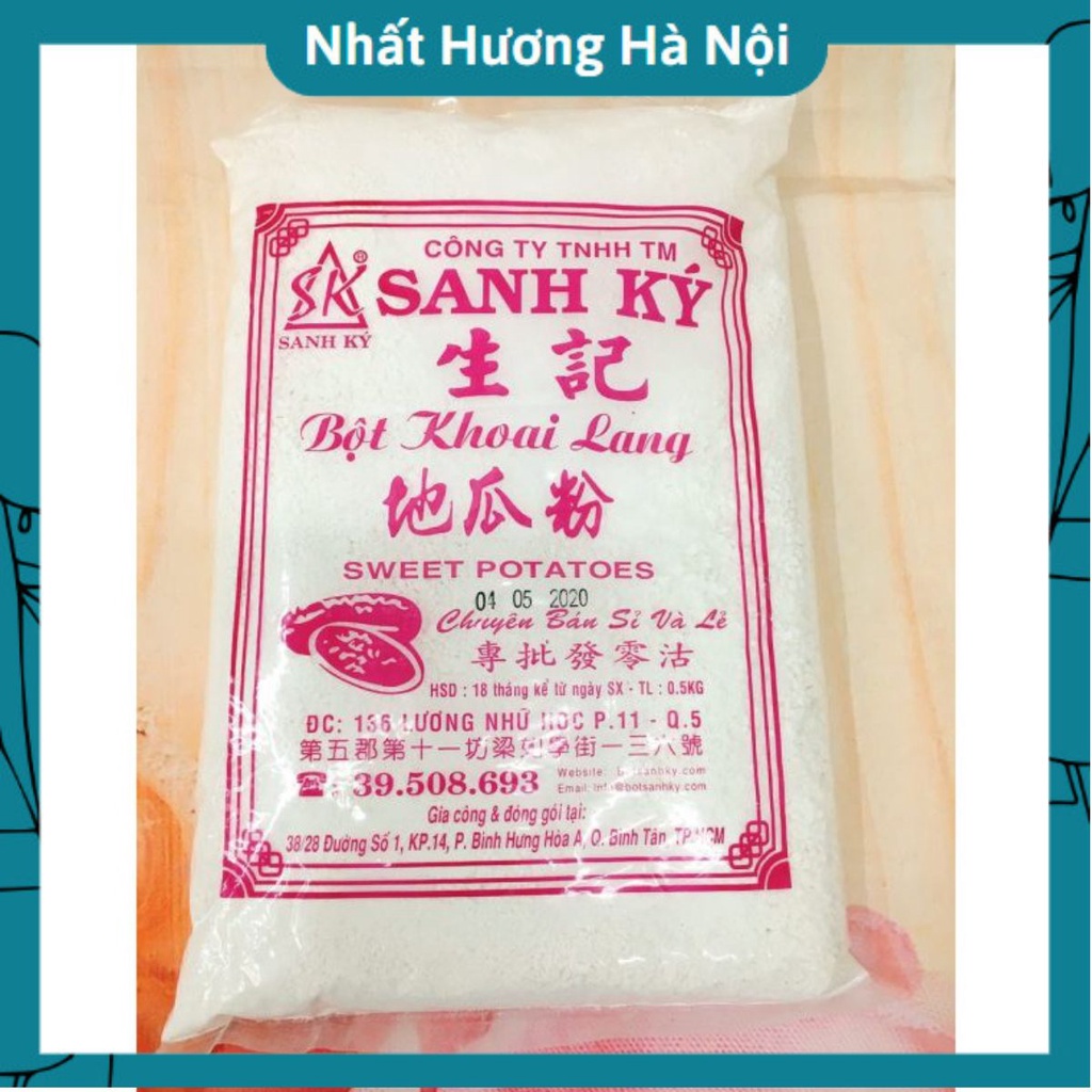 Bột Khoai Lang Sanh Ký 500gr