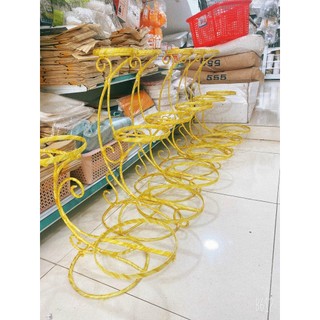Kệ đựng bánh kem 2 và 3 tầng- chất liệu sắt phun sơn không rỉ.
