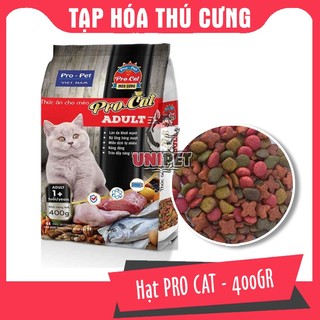 Hạt cho mèo lớn pro cat 400gr