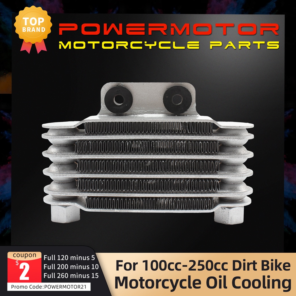 Quạt Tản Nhiệt Dầu Động Cơ 158mm Cho Xe Mô Tô Địa Hình ATV 100cc-250cc 65ml