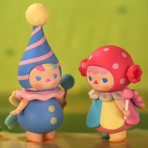 ★Hgtoys★ Búp Bê Popmart PUCKY Forest Series Mystery Trang Trí