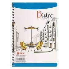 Sổ lò xo a5 bistro - 200 trang