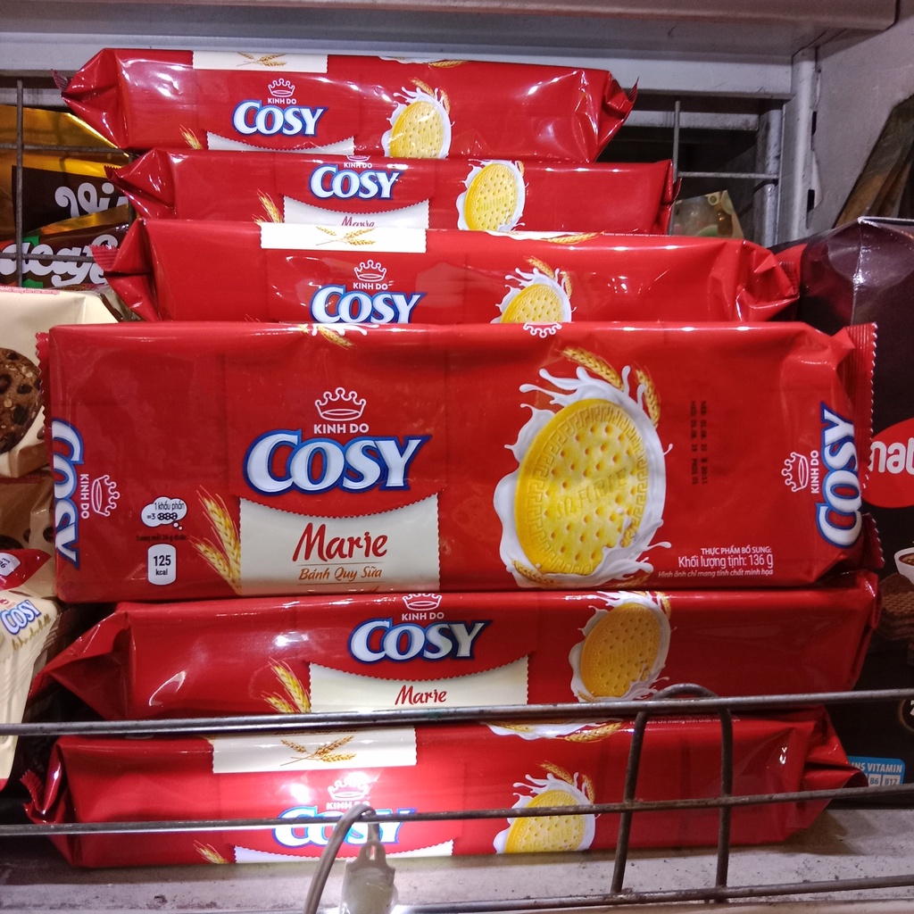 Bánh Quy Cosy Kinh Đô - Bánh Quy Sữa Cosy Marie/Bánh Quy Hạt - Sôcôla Yến Mạch Cosy Wonderfulls