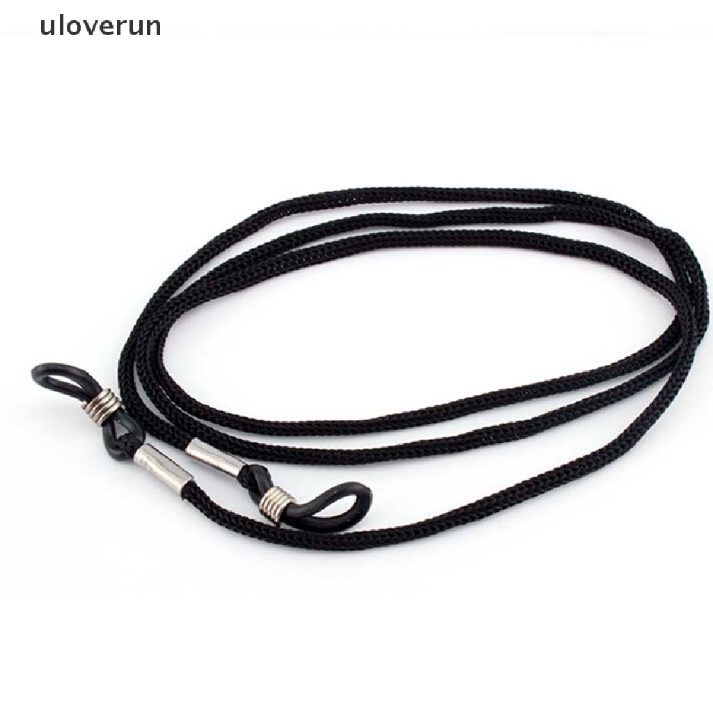 Set 12 Dây Đeo Mắt Kính Bằng Nylon Màu Đen