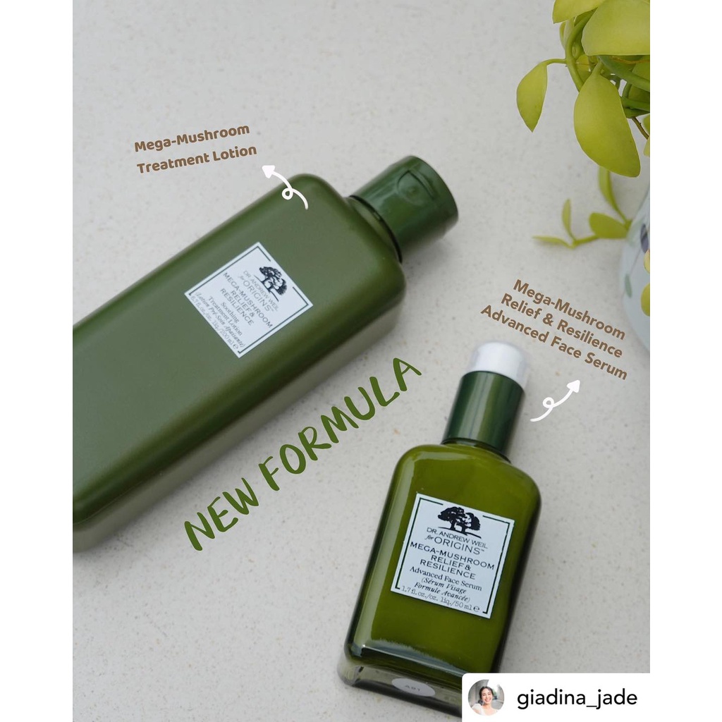 Tinh chất ( serum nấm) Origins Mega-Mushroom Relief & Resilience Advanced Face Serum