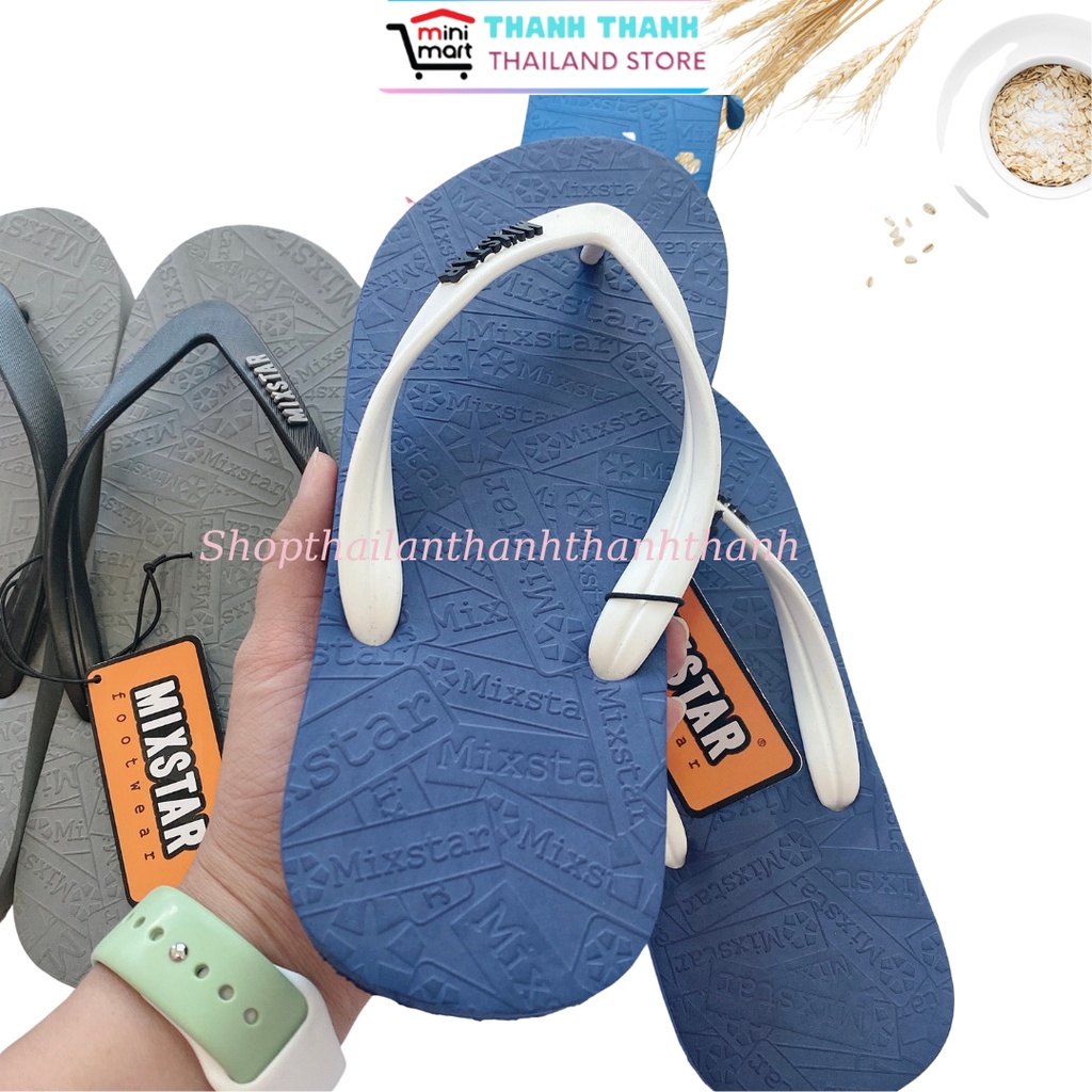 Dép tông nam  MIXSTAR  MI01 Thái Lan nam siêu nhẹ, siêu bền, đi mưa không ngấm nước