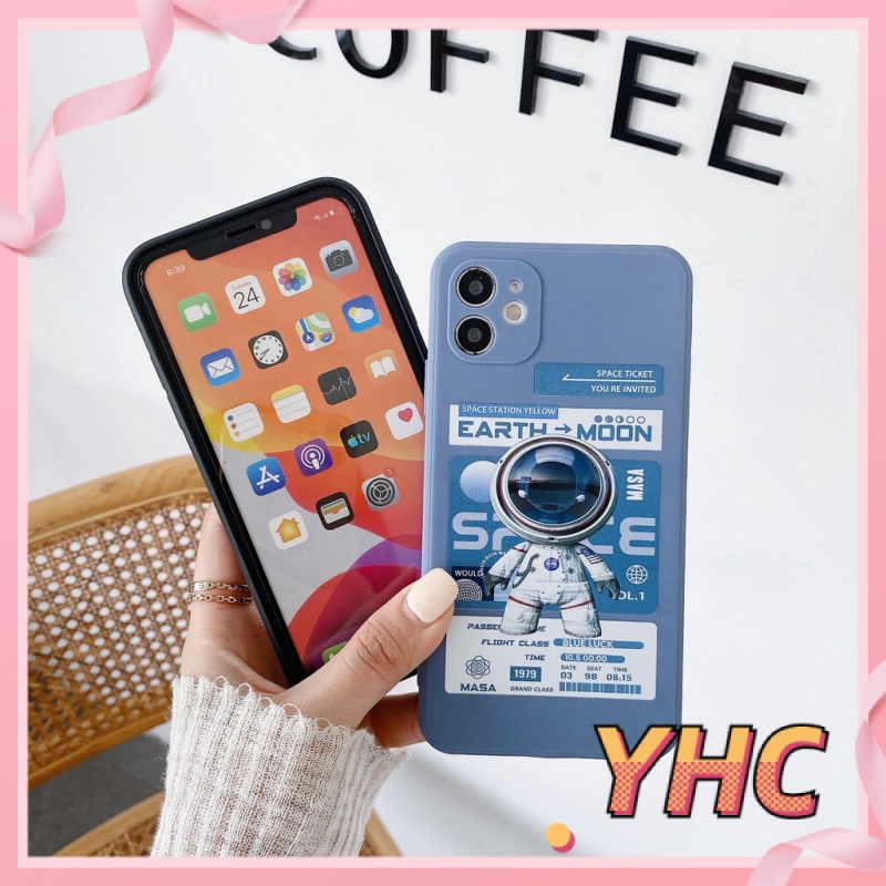 ốp iphone Họa Tiết Nasa Phi Hành Gia tương thích iPhone 6splus 7 7plus 8 8plus X XS XSMAX 11 12 Pro Max Plus Promax-3068