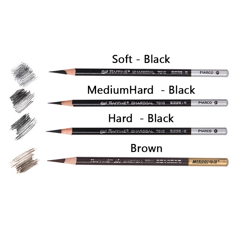 Bút Chì Than 2H-14B Chuyên Dụng Cho Học Sinh