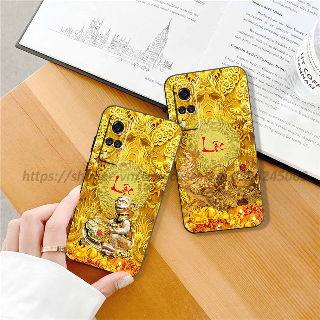 Ốp Vivo Y51 2020 / Y53S in hình 12 Con Giáp Tài Lộc 3D