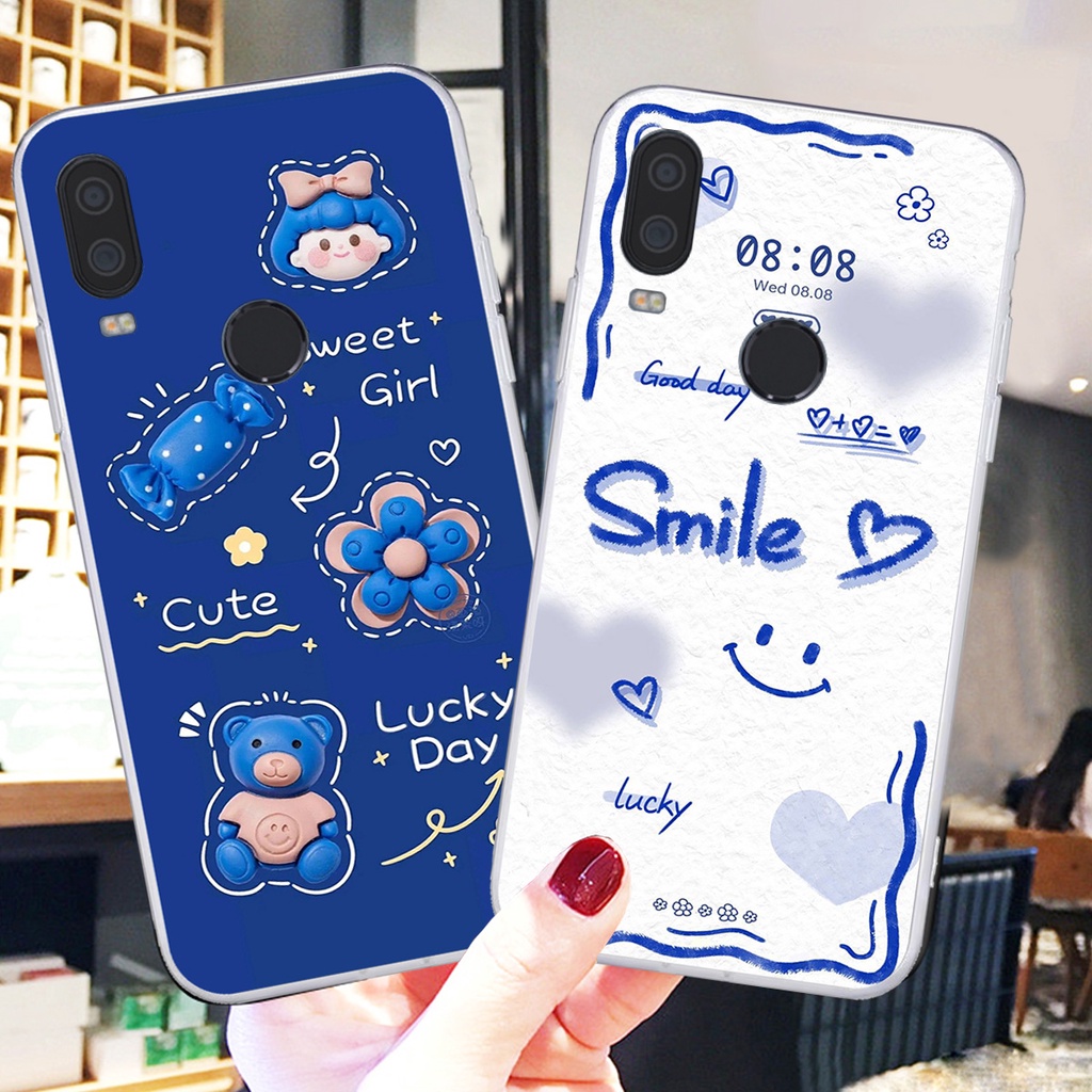 Ốp Vsmart Active 1 / Active 1 Plus / Active 1+ in hình gấu vịt caro nhiều màu sắc ngộ nghĩnh dễ thương