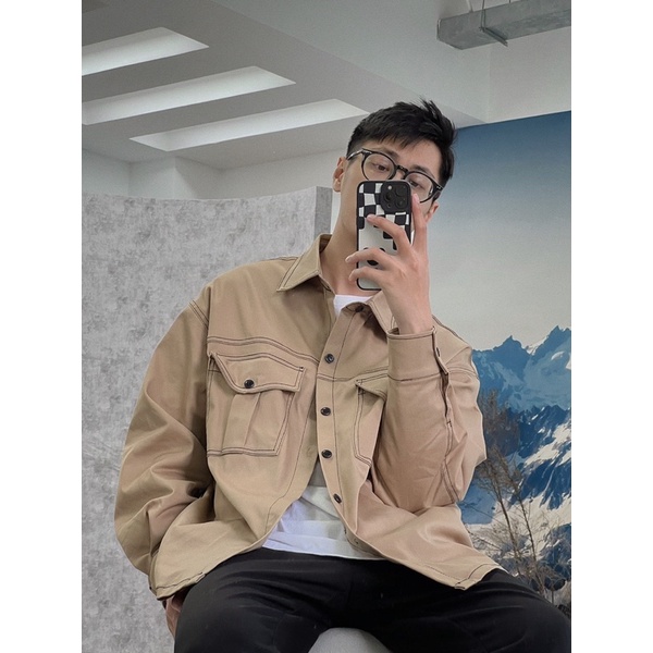 Áo sơmi kaki MOB Shirt - Blaziee